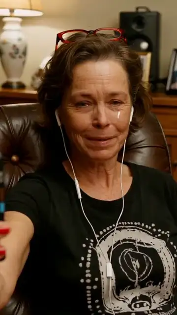 Hearing the song her daughter made